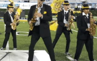 Alter Sax Section Square Justin Time Tim Hinton Marching Band Show Arrangement