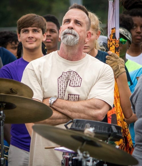 Tim Hinton Founder of Marching Arts Education and Marching Roundtable Podcast Composer and Drill Writer of Marching Band Shows like Colleton School 2018