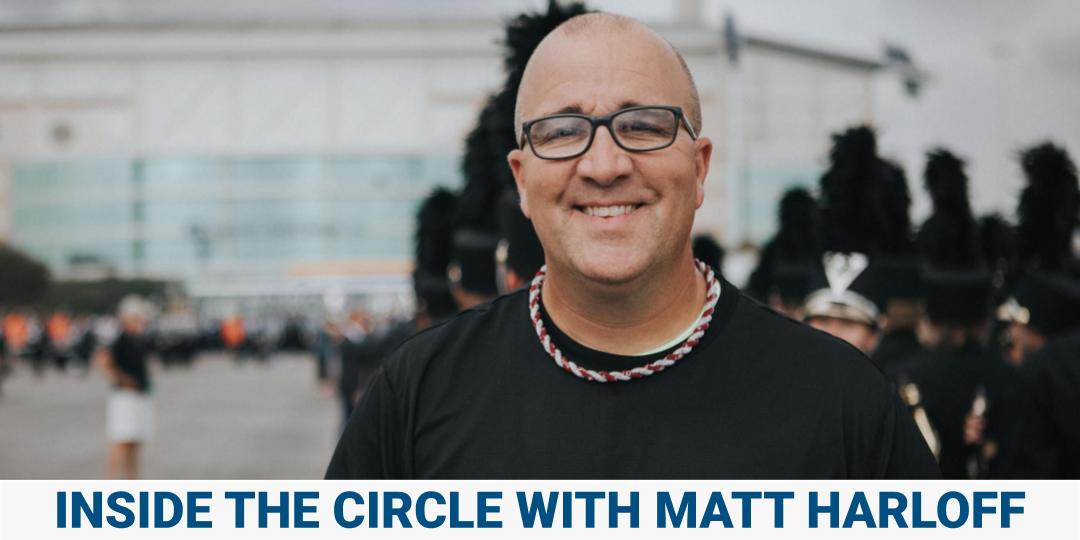 Inside the Circle with Matt Harloff Webinar Series marching Arts Education