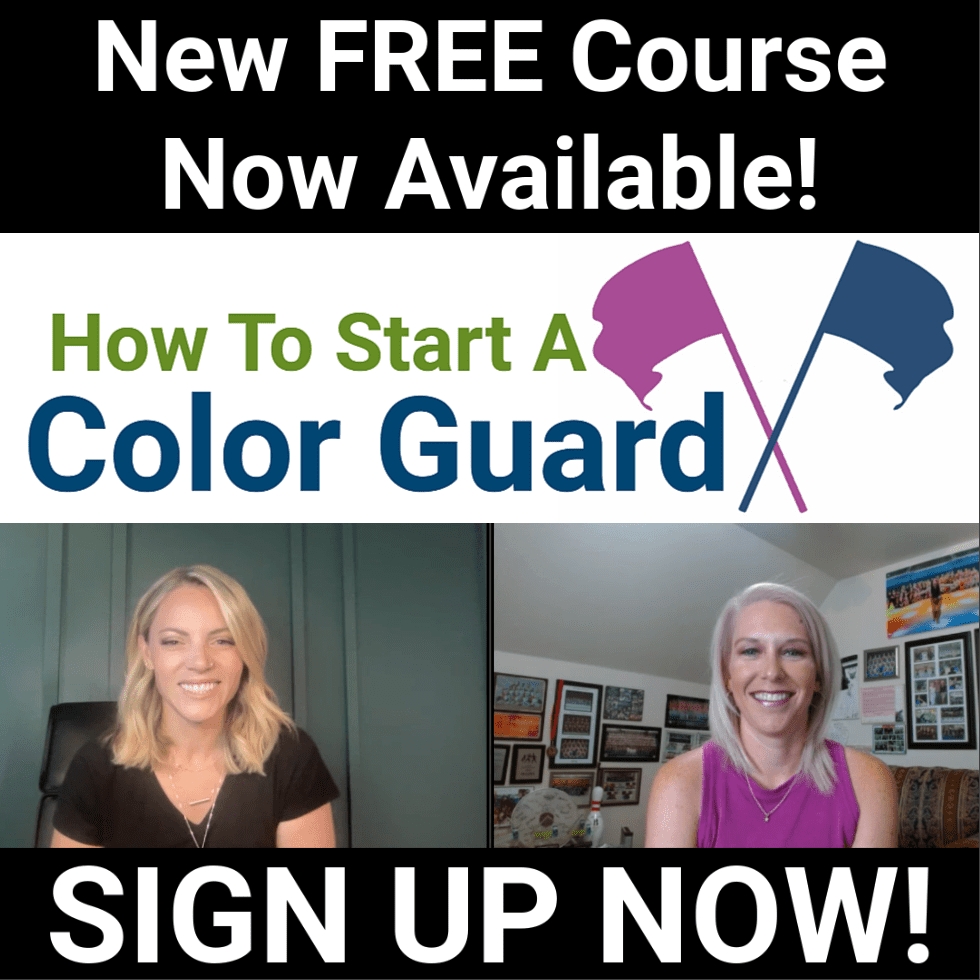 How to Start a Color Guard Marching Arts Education