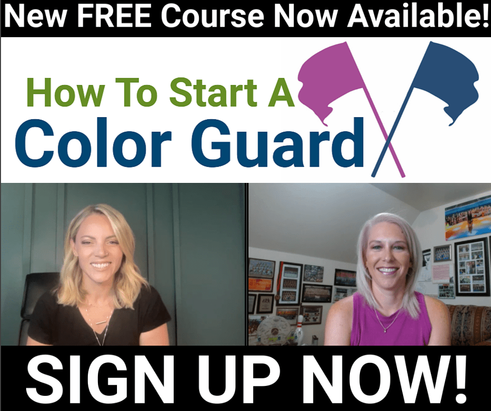 How to start a color guard Marching Arts Education